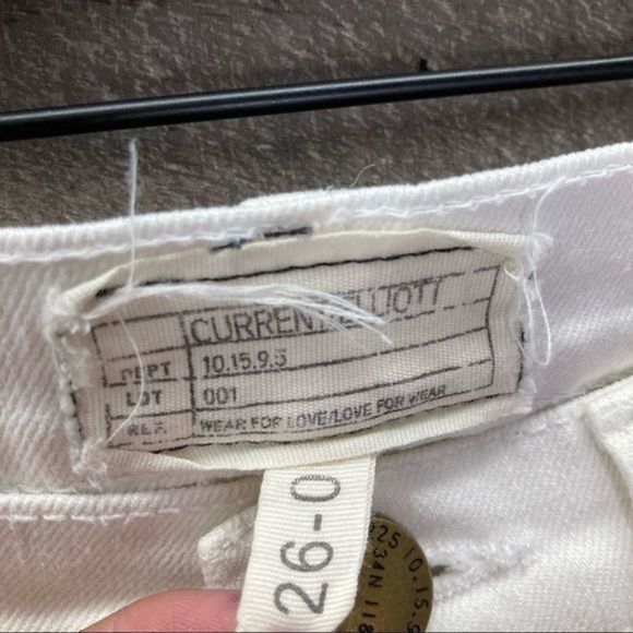 Current/Elliott The Stiletto Ankle Jeans in Sugar - Picture 10 of 14